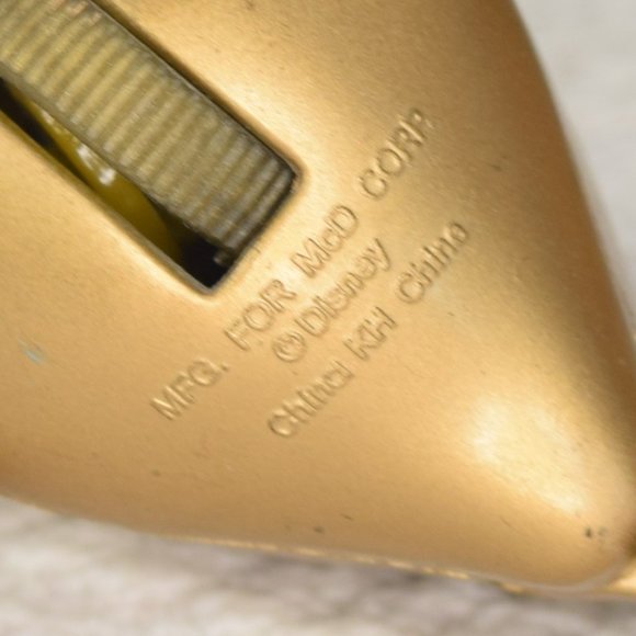 Vintage Disney Little Mermaid Gold McD's Happy Meal Toy Prince Eric Flounder Lot - Picture 9 of 13